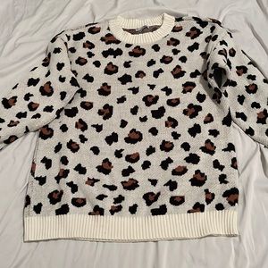 Leopard sweater